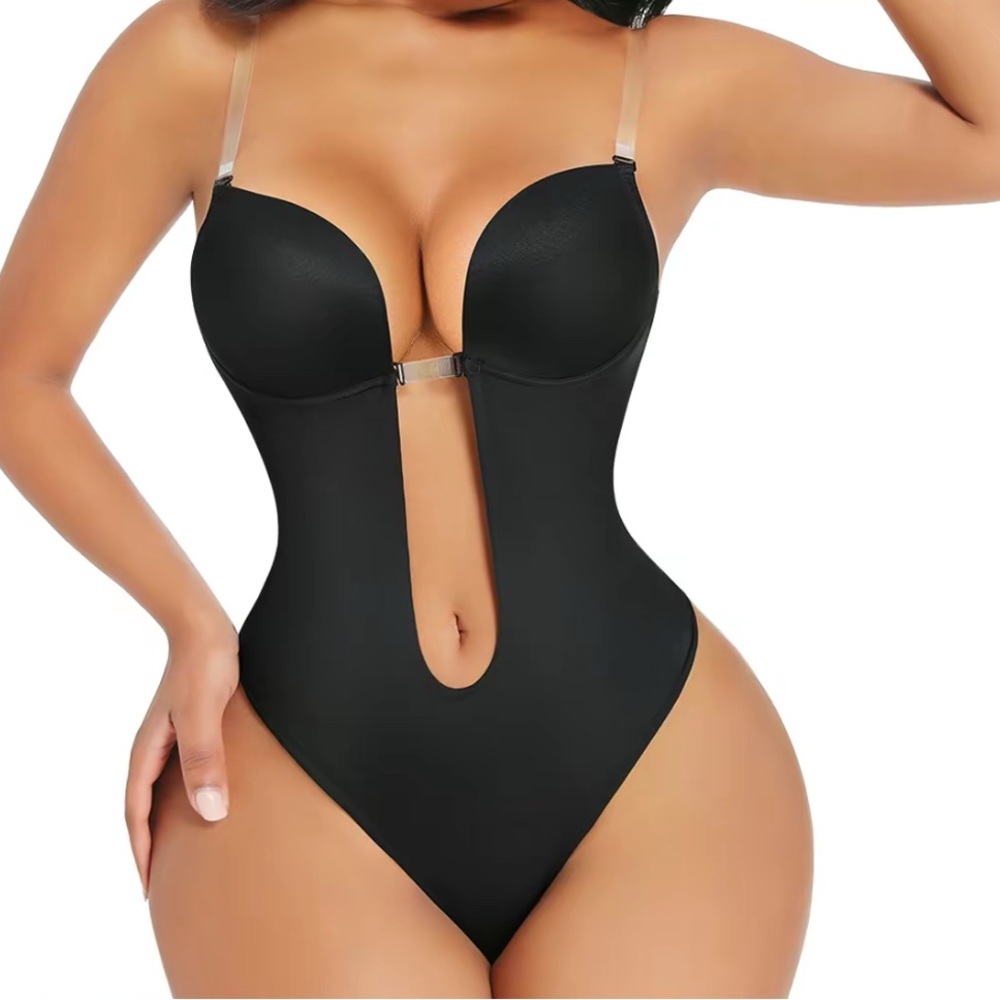 COPY - Black Plunge Bodysuit